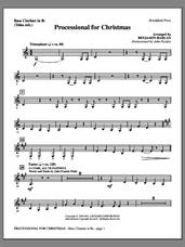 Cover icon of Processional For Christmas sheet music for orchestra/band (bass clarinet, sub. tuba) by Benjamin Harlan, intermediate skill level
