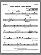 Cover icon of Angels From The Realms Of Glory sheet music for orchestra/band (trombone 1 and 2) by Henry T. Smart, Heather Sorenson and James Montgomery, intermediate skill level
