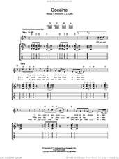 Cover icon of Cocaine sheet music for guitar (tablature) by John Cale, intermediate skill level