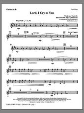 Cover icon of Lord, I Cry To You sheet music for orchestra/band (Bb clarinet) by Regi Stone, Randy Cox and Keith Christopher, intermediate skill level