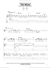 Cover icon of The Blues sheet music for guitar (tablature) by Switchfoot and Jonathan Foreman, intermediate skill level