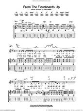 Cover icon of From The Floorboards Up sheet music for guitar (tablature) by Paul Weller, intermediate skill level