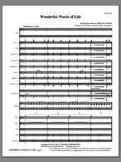 Cover icon of Wonderful Words of Life (complete set of parts) sheet music for orchestra/band (Orchestra) by Philip P. Bliss and Keith Christopher, intermediate skill level