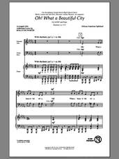 Cover icon of Oh, What A Beautiful City sheet music for choir (SATB: soprano, alto, tenor, bass) by Rollo Dilworth and Miscellaneous, intermediate skill level