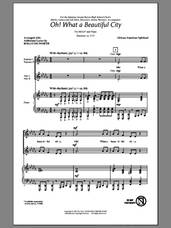 Cover icon of Oh, What A Beautiful City sheet music for choir (SSA: soprano, alto) by Rollo Dilworth and Miscellaneous, intermediate skill level