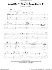 Cover icon of You'd Be So Nice To Come Home To sheet music for guitar (tablature) by Jim Hall and Cole Porter, wedding score, intermediate skill level
