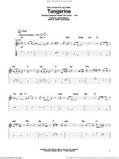 Cover icon of Tangerine sheet music for guitar (tablature) by Jim Hall, Johnny Mercer and Victor Schertzinger, intermediate skill level