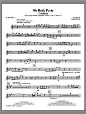 Cover icon of 90s Rock Party (Medley) (complete set of parts) sheet music for orchestra/band by Kirby Shaw, intermediate skill level