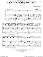 Cover icon of Another Hundred People sheet music for voice, piano or guitar by Stephen Sondheim and Company (Musical), intermediate skill level