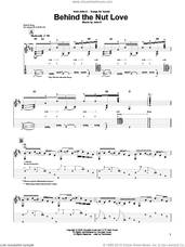 Cover icon of Behind The Nut Love sheet music for guitar (tablature) by John5, intermediate skill level