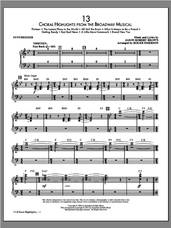 Cover icon of 13 (Choral Highlights From The Broadway Musical) (arr. Roger Emerson) (complete set of parts) sheet music for orchestra/band (Rhythm Section) by Jason Robert Brown and Roger Emerson, intermediate skill level