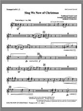 Cover icon of Sing We Now Of Christmas sheet music for orchestra/band (bb trumpet 1,2) by Robert Sterling and Miscellaneous, intermediate skill level