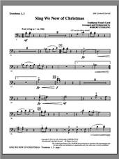 Cover icon of Sing We Now Of Christmas sheet music for orchestra/band (trombone 1 and 2) by Robert Sterling and Miscellaneous, intermediate skill level