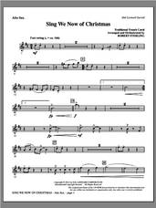 Cover icon of Sing We Now Of Christmas sheet music for orchestra/band (alto sax) by Robert Sterling and Miscellaneous, intermediate skill level