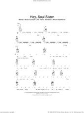 Cover icon of Hey, Soul Sister sheet music for ukulele (chords) by The Ukuleles, Train, Amund Bjoerklund, Espen Lind and Pat Monahan, intermediate skill level