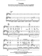 Cover icon of Trouble sheet music for voice, piano or guitar by Leona Lewis, Emeli Sande, Fraser Thorneycroft-Smith, Harry Craze, Hugo Chegwin, James Murray, Mustafa Omar and Shahid Khan, intermediate skill level