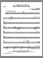 Cover icon of Boy Falls From The Sky (from Spider-Man: Turn Off the Dark) sheet music for orchestra/band (drums) by U2, Bono, Mac Huff and The Edge, intermediate skill level