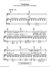 Cover icon of Tomorrow sheet music for voice, piano or guitar by Paul McCartney and Linda McCartney, intermediate skill level