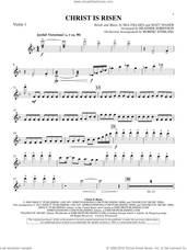 Cover icon of The Beautiful Christ (An Easter Celebration Of Grace) sheet music for orchestra/band (violin 1) by Heather Sorenson, intermediate skill level