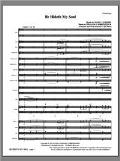 Cover icon of He Hideth My Soul (complete set of parts) sheet music for orchestra/band by Fanny J. Crosby, Cliff Duren and William J. Kirkpatrick, intermediate skill level