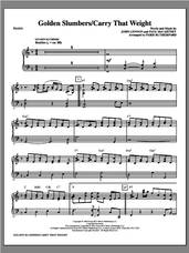 Cover icon of Golden Slumbers/Carry That Weight (complete set of parts) sheet music for orchestra/band by The Beatles and Paris Rutherford, intermediate skill level
