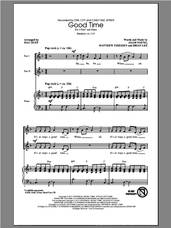 Cover icon of Good Time sheet music for choir (2-Part) by Mac Huff and Owl City, intermediate duet