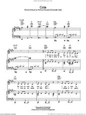 Cover icon of Cola sheet music for voice, piano or guitar by Lana Del Rey, Elizabeth Grant and Rick Nowels, intermediate skill level