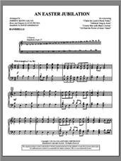 Cover icon of An Easter Jubilation sheet music for handbells by Johnny Mann, intermediate skill level
