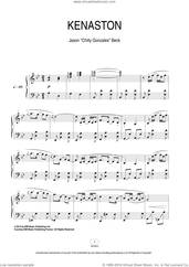 Cover icon of Kenaston sheet music for piano solo by Chilly Gonzales and Jason Beck, classical score, intermediate skill level