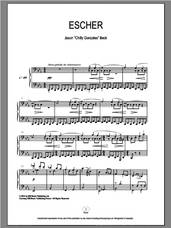 Cover icon of Escher sheet music for piano solo by Chilly Gonzales and Jason Beck, classical score, intermediate skill level