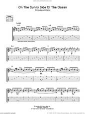 Cover icon of On The Sunny Side Of The Ocean sheet music for guitar (tablature) by John Fahey, intermediate skill level