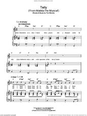 Cover icon of Telly (from Matilda The Musical) sheet music for voice and piano by Tim Minchin, intermediate skill level