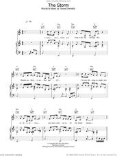 Cover icon of The Storm sheet music for voice, piano or guitar by Tanya Donelly, intermediate skill level