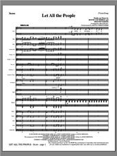 Cover icon of Let All The People (COMPLETE) sheet music for orchestra/band (Orchestra) by Mark Brymer, Don Poythress and Jennie Lee Riddle, intermediate skill level