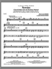 Cover icon of Newsies (complete set of parts) sheet music for orchestra/band by Alan Menken, Jack Feldman, Newsies (Musical) and Roger Emerson, intermediate skill level