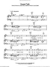 Cover icon of Sweet Talk sheet music for voice, piano or guitar by Jessie Ware, intermediate skill level