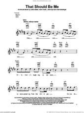 Cover icon of That Should Be Me sheet music for ukulele by Justin Bieber, intermediate skill level