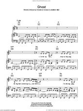 Cover icon of Ghost sheet music for voice, piano or guitar by Charlene Soraia and Jonathon Allen, intermediate skill level