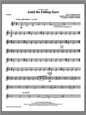 Cover icon of Amid the Falling Snow (complete set of parts) sheet music for orchestra/band (Strings) by Audrey Snyder and Enya, intermediate skill level