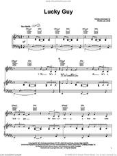 Cover icon of Lucky Guy sheet music for voice, piano or guitar by Rickie Lee Jones, intermediate skill level