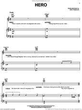 Cover icon of Hero sheet music for voice, piano or guitar by Kirk Franklin, intermediate skill level