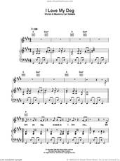 Cover icon of I Love My Dog sheet music for voice, piano or guitar by Cat Stevens, intermediate skill level