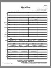 Cover icon of A Joyful Song (COMPLETE) sheet music for orchestra/band by Gary Hallquist, intermediate skill level