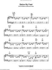 Cover icon of Below My Feet sheet music for voice, piano or guitar by Mumford & Sons, intermediate skill level