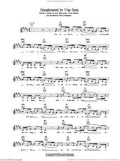 Cover icon of Swallowed In The Sea sheet music for voice and other instruments (fake book) by Coldplay, Chris Martin, Guy Berryman, Jon Buckland and Will Champion, intermediate skill level
