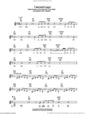 Cover icon of Twisted Logic sheet music for voice and other instruments (fake book) by Coldplay, Chris Martin, Guy Berryman, Jon Buckland and Will Champion, intermediate skill level