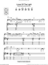 Cover icon of Lover Of The Light sheet music for guitar (tablature) by Mumford & Sons, intermediate skill level