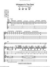 Cover icon of Whispers In The Dark sheet music for guitar (tablature) by Mumford & Sons, intermediate skill level