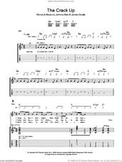 Cover icon of The Crack Up sheet music for guitar (tablature) by Johnny Marr and James Doviak, intermediate skill level