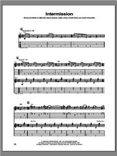 Cover icon of Intermission sheet music for guitar (tablature) by Tool, intermediate skill level